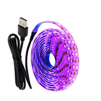 5V USB LED Strip Light 2835 RGB Diode Tape 1M 2M Flexible Neon Ribbon for TV Backlight PC Screen Background Lighting Decoration