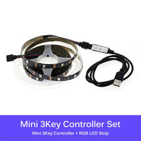 RGB Changeable USB LED Strip 5050 DIY Flexible LED Light Bluetooth Control / Music Control LED TV Background Lighting.
