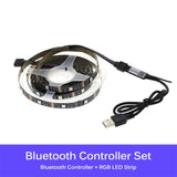 RGB Changeable USB LED Strip 5050 DIY Flexible LED Light Bluetooth Control / Music Control LED TV Background Lighting.