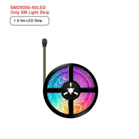 RGB 5050 Remote Control LED Strip Light DC12V 5M/10M/15M Waterproof Flexible Led Light Strip for Home Garden Decoration