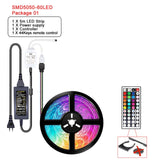 RGB 5050 Remote Control LED Strip Light DC12V 5M/10M/15M Waterproof Flexible Led Light Strip for Home Garden Decoration