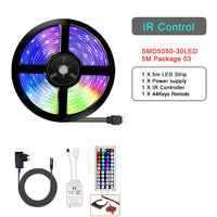 RGB 5050 Smart LED Strip WIFI Control Bluetooth Control 5M/300LED APP Remote Control 12V Waterproof Flexible Led Light Strip