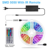 Goodland RGB LED Strip Light 12V Ribbon LED Lights Strip RGB Tape 5050 2835 Flexible Diode Tape for Room TV Backlight Bluetooth