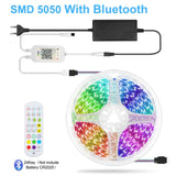 Goodland RGB LED Strip Light 12V Ribbon LED Lights Strip RGB Tape 5050 2835 Flexible Diode Tape for Room TV Backlight Bluetooth